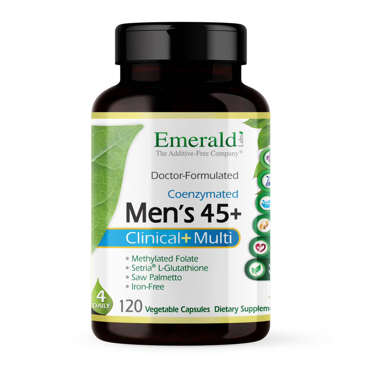 Men's 45+ Clinical Multi (120) | Emerald Labs