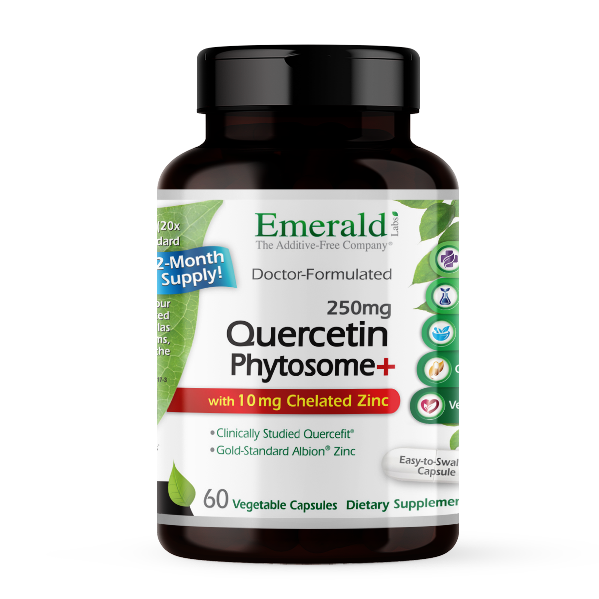 Quercetin plus Zinc | Emerald Labs