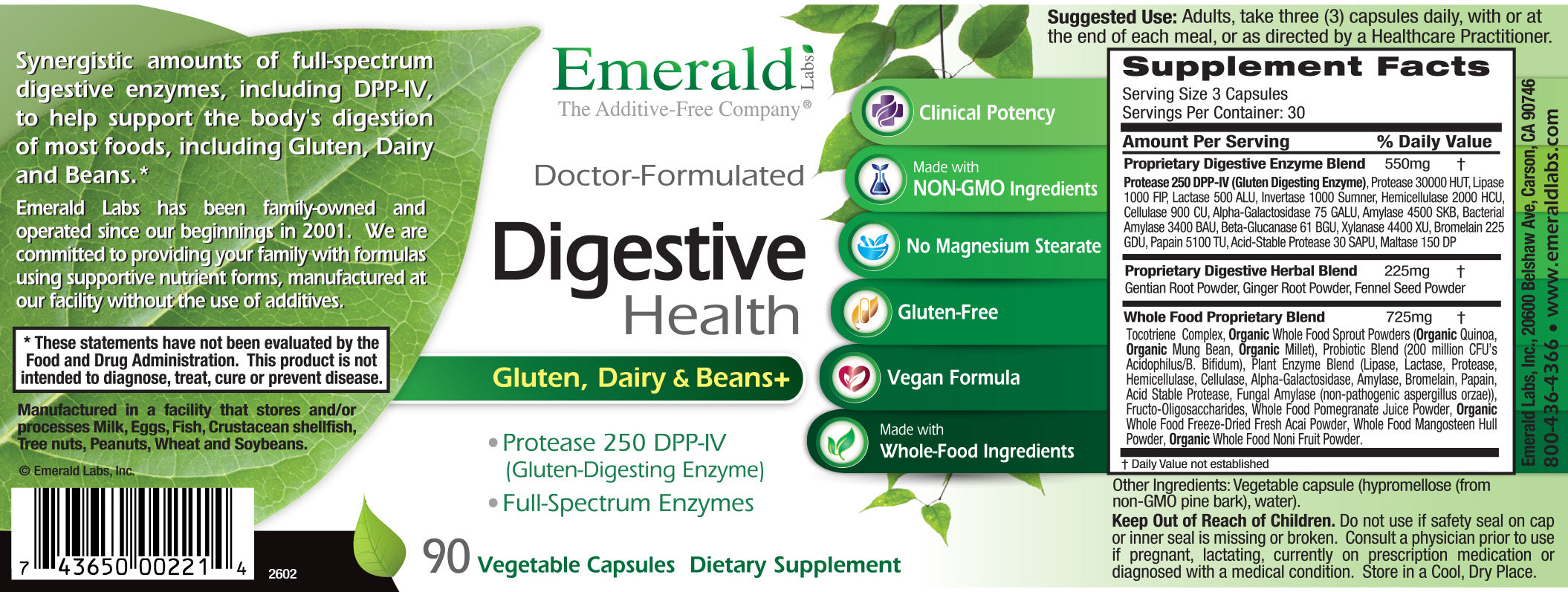 Digestive Health | Emerald Labs