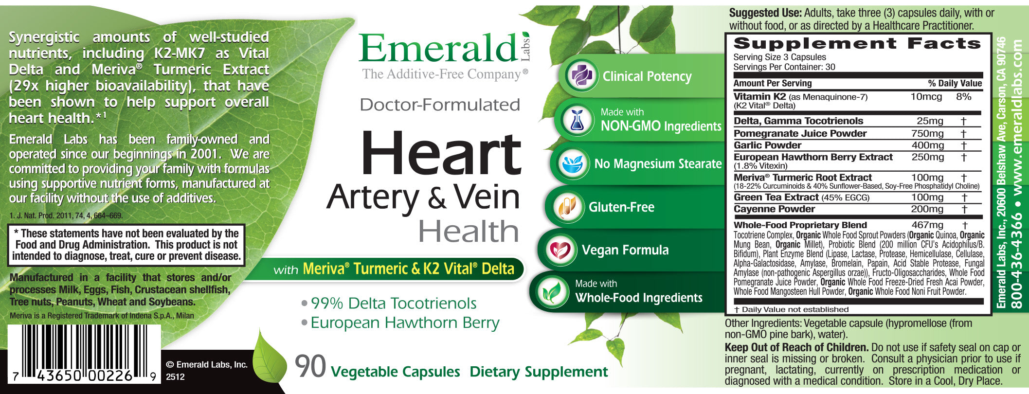 Heart Health | Emerald Labs