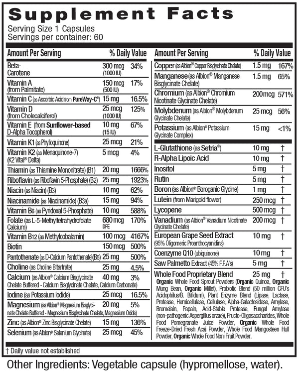 Men's 45+ 1-Daily Multi (60)