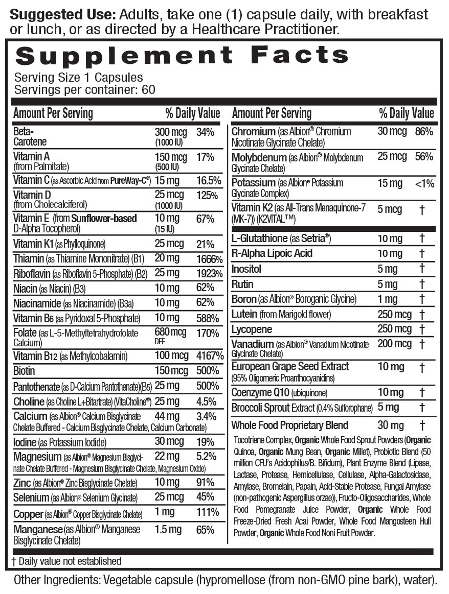 Women's 45+ 1-Daily Multi (60)