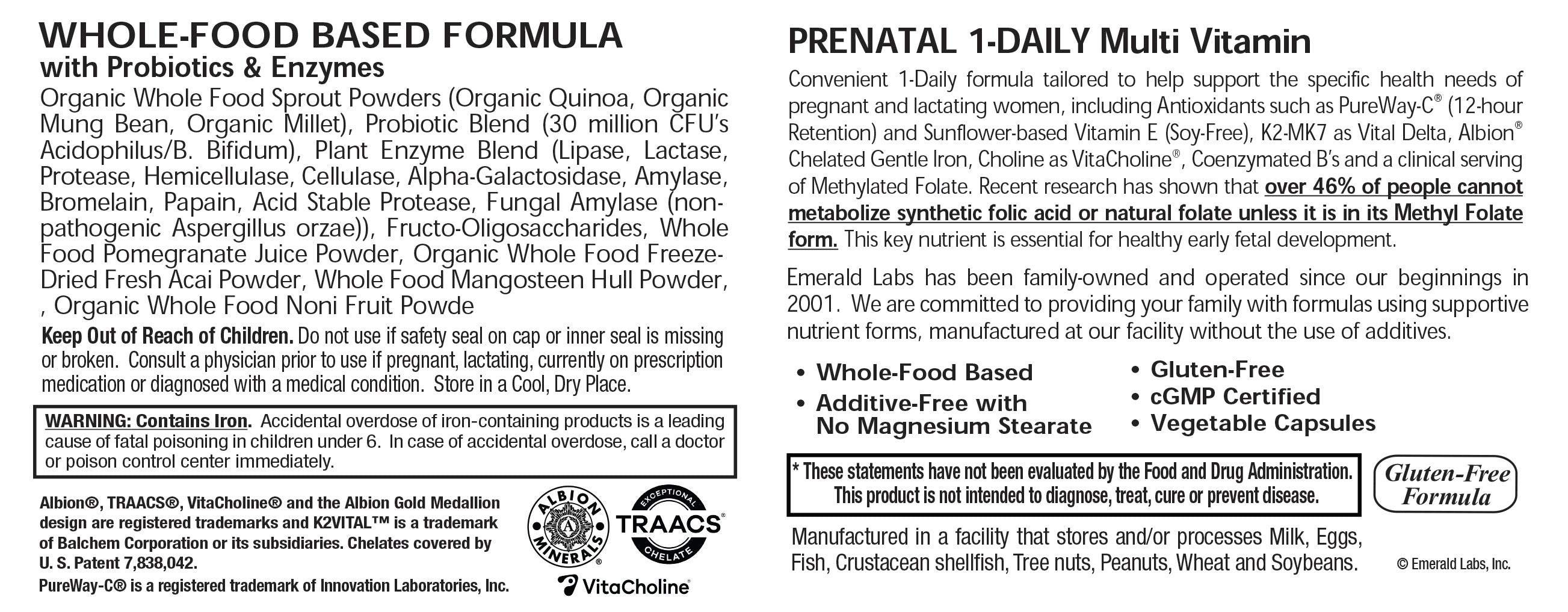Prenatal 1-Daily Multi (30)