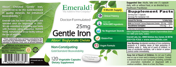 Gentle Iron 25mg
