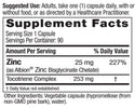 Zinc 25mg