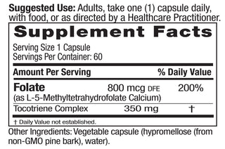 Methyl Folate 800mcg