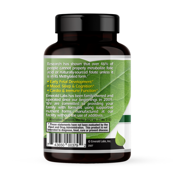 Methyl Folate 800mcg
