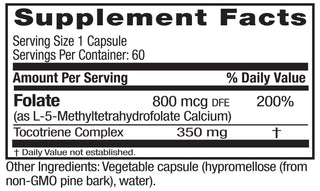 Methyl Folate 800mcg