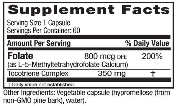 Methyl Folate 800mcg