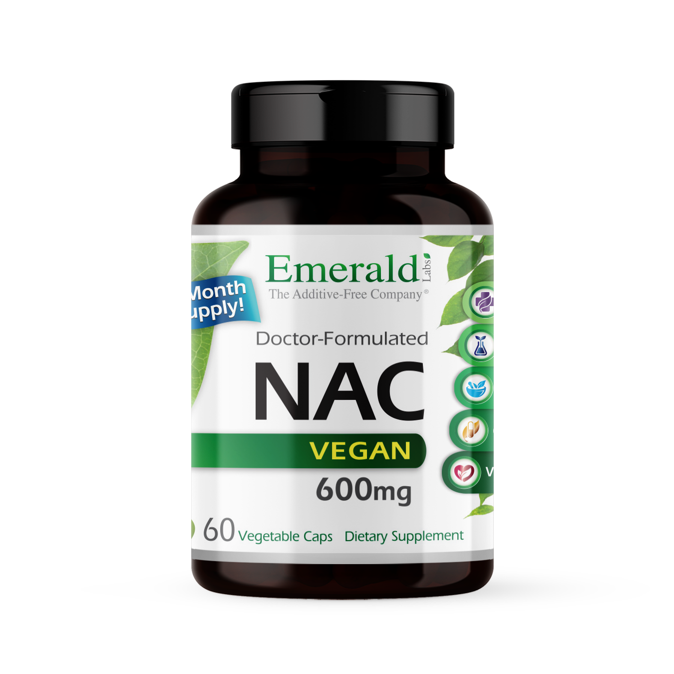 NAC 600mg | Emerald Labs