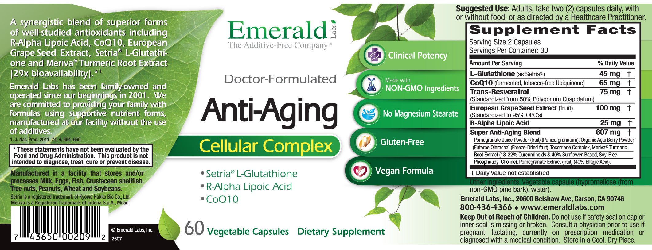 Anti-Aging Cellular Complex