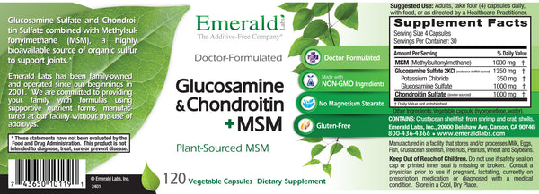 Glucosamine Chondroitin MSM (120)