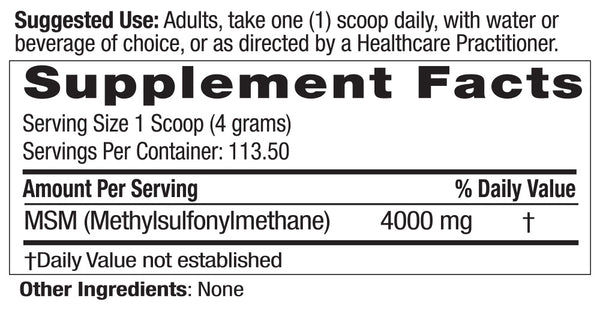 MSM Powder (8 oz)