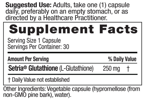 L-Glutathione Setria | Emerald Labs L-Glutathione Setria | Emerald Labs