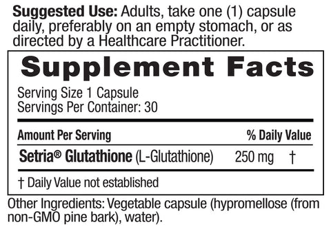 L-Glutathione Setria® | Emerald Labs