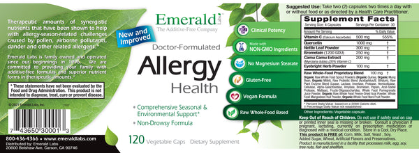 New & Improved Allergy Health