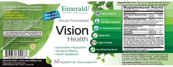 New & Improved Vision Health