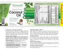 Emerald Coconut Oil Label