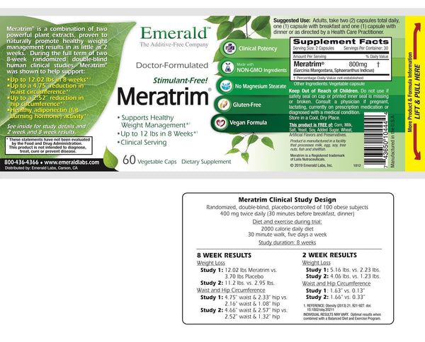 Emerald Meratrim Label